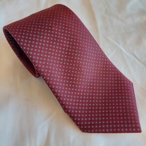 Men’s Brioni Micro Dot Silk Tie